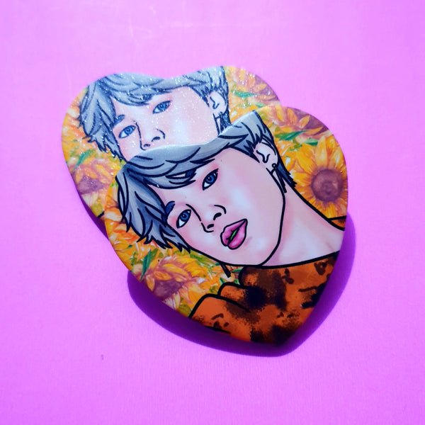 HEART PIN BTS JIMIN